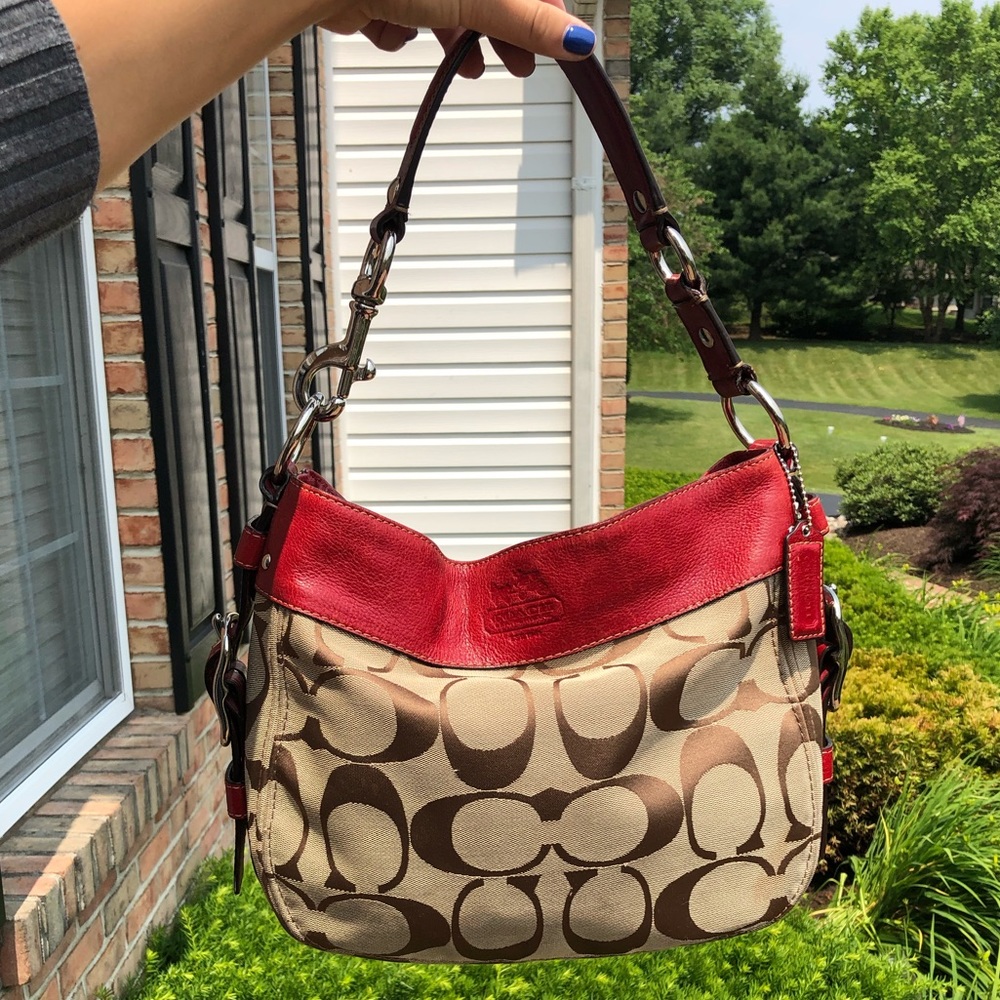 Coach Red Purse